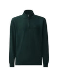C.P. Company quarter-zip logo-patch sweatshirt