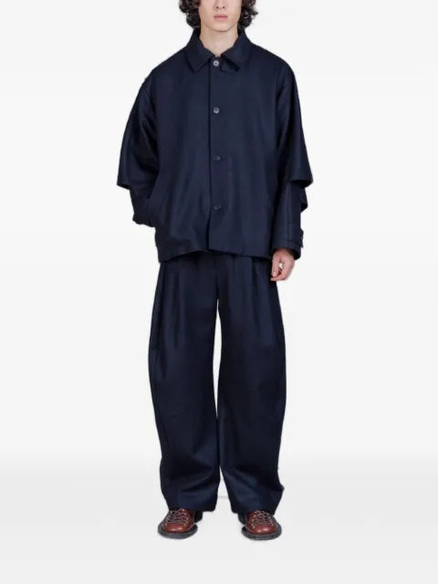Henrik Vibskov Uncut wool jacket