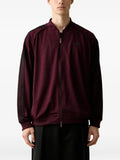 adidas side-stripe zip-up sweater