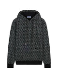 GCDS monogram-print drawstring hoodie