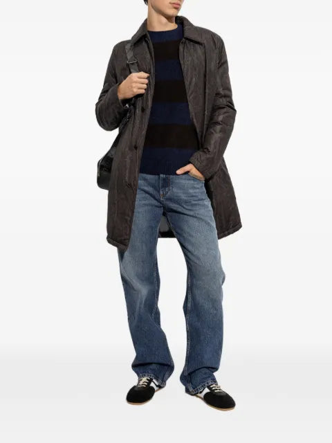 ETRO paisley-pattern striped sweater