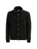 Barba cable-knit cardigan