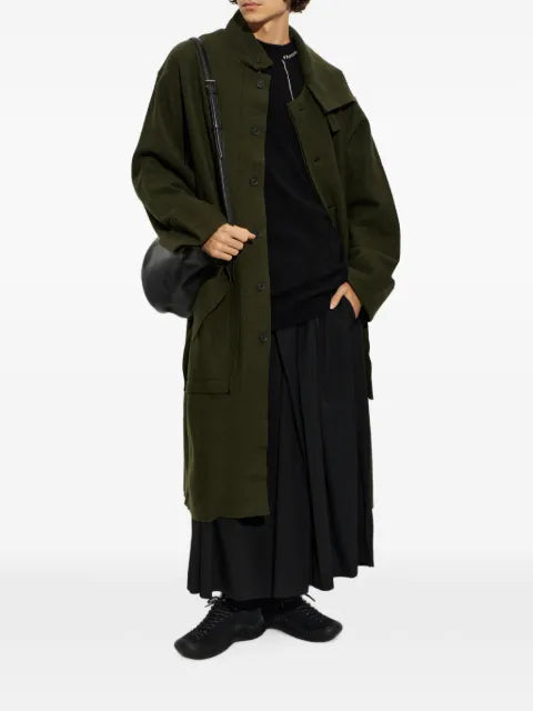 Yohji Yamamoto embroidered round-neck sweater