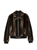 AMIRI faux-fur panelled jacket