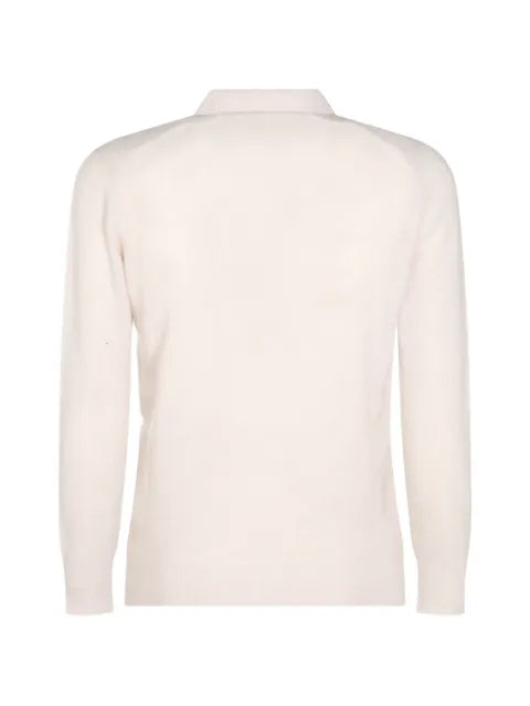Altea spread-collar knitted sweater