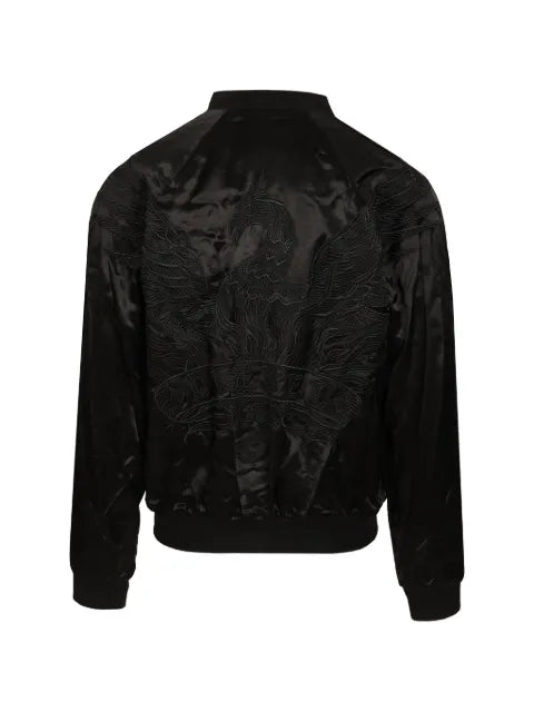 Diesel reversible satin bomber jacket