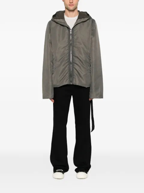 Rick Owens DRKSHDW hooded zip-up jacket