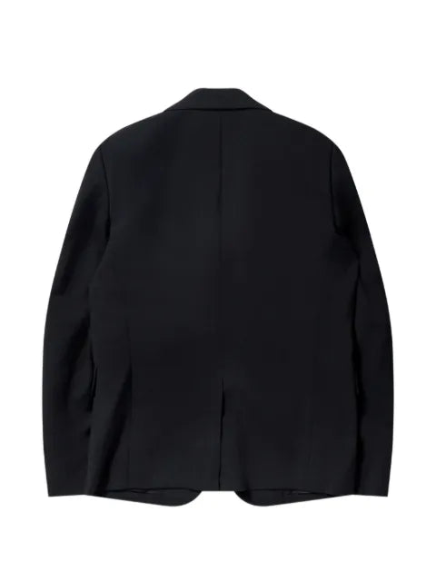 Black Comme Des Garçons Peter Pan-collar blazer