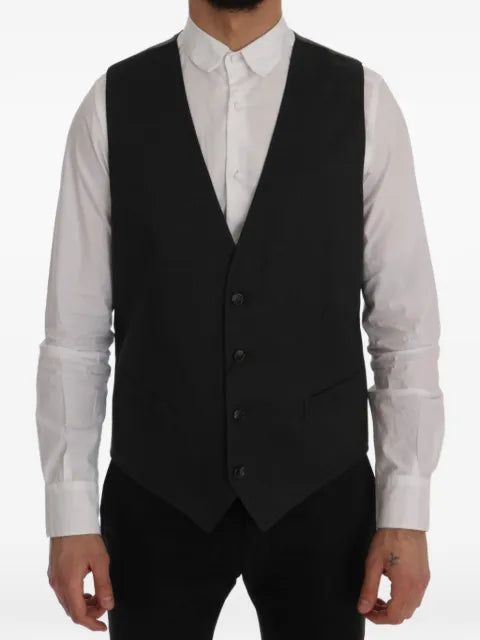 Dolce & Gabbana Staff pinstripe-pattern waistcoat