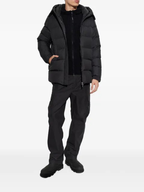 Moncler hooded zip-up cardigan