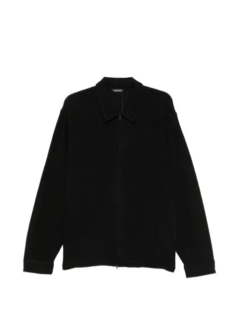 Hiking Patrol zip-up collared cardigan