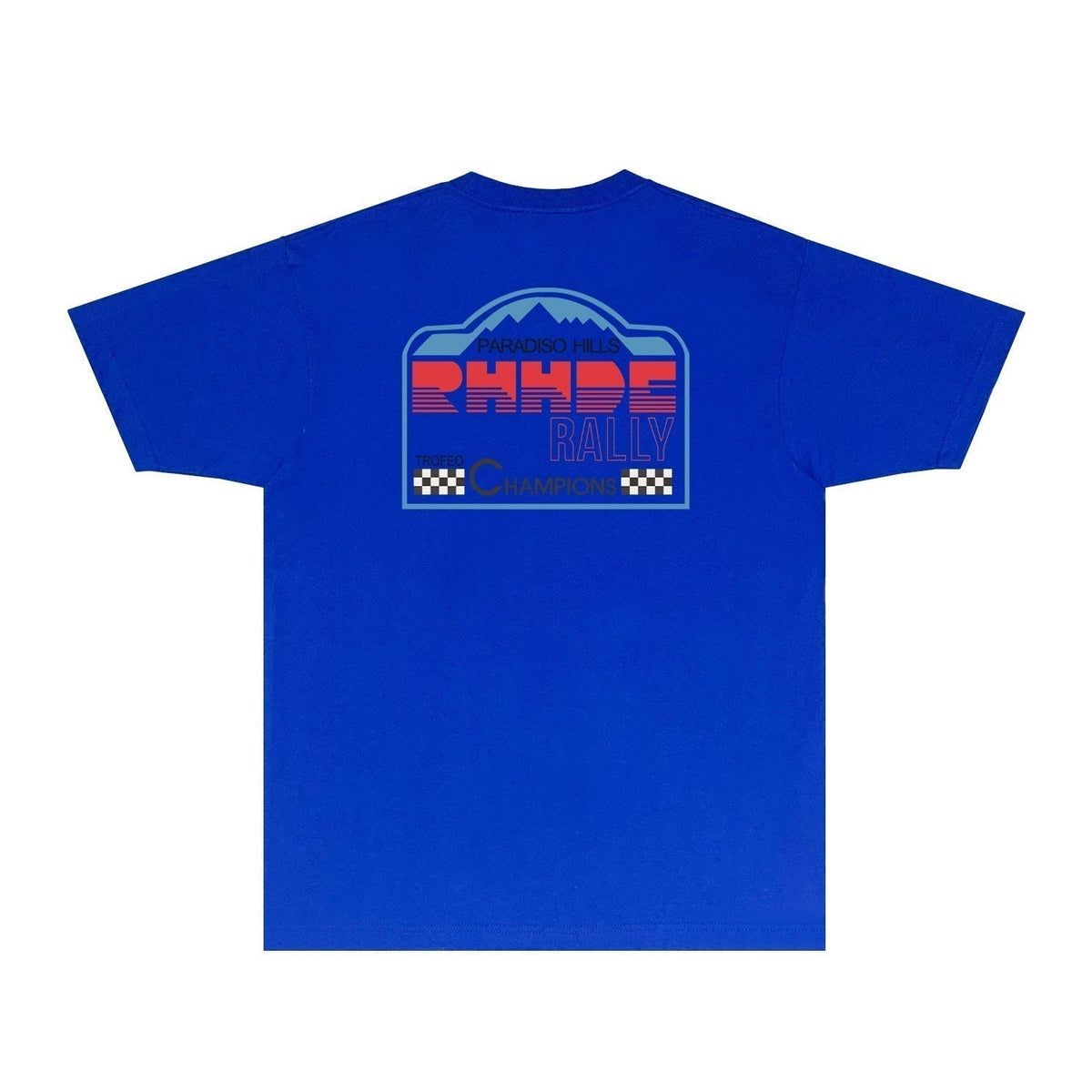 Rhude T-shirts Printed Trendy Pure Cotton
