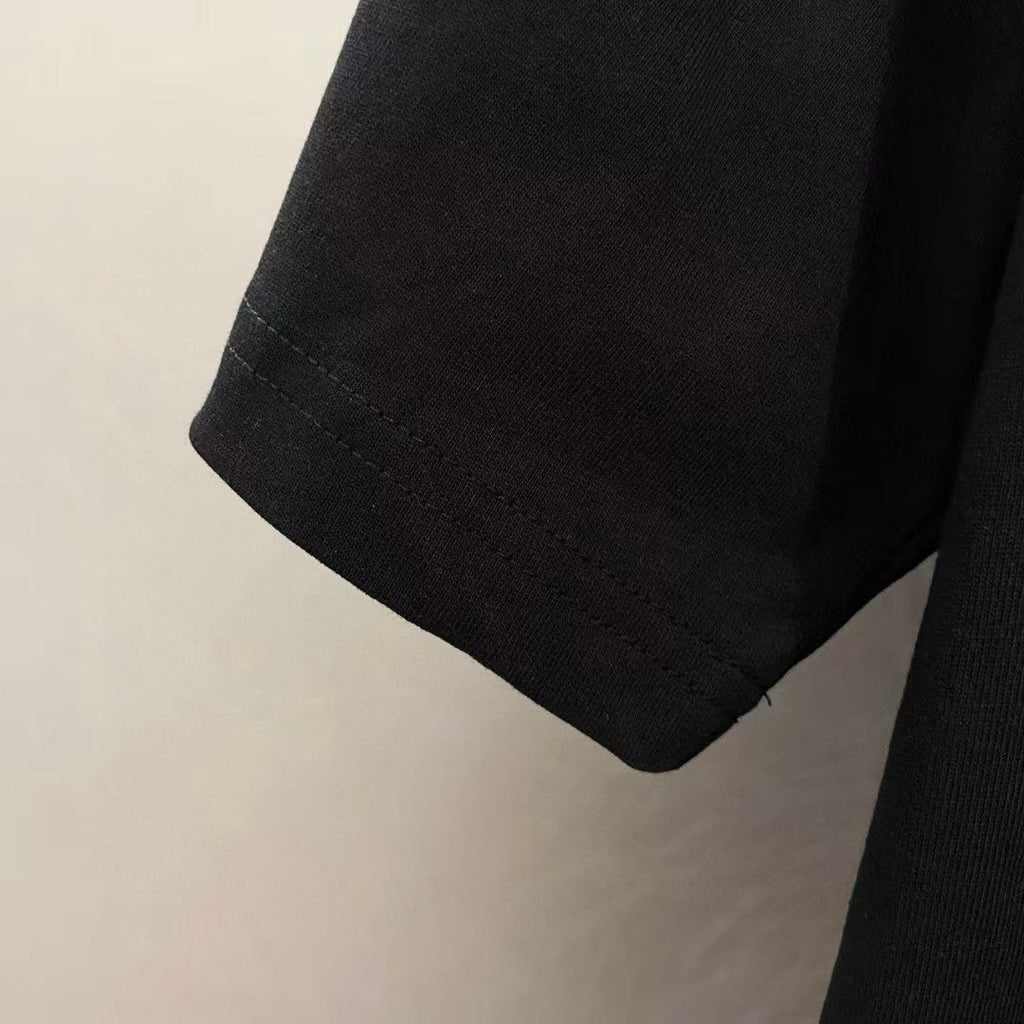 Amiri  Vintage Text Chest Crew‑Neck Short‑Sleeve T‑Shirt