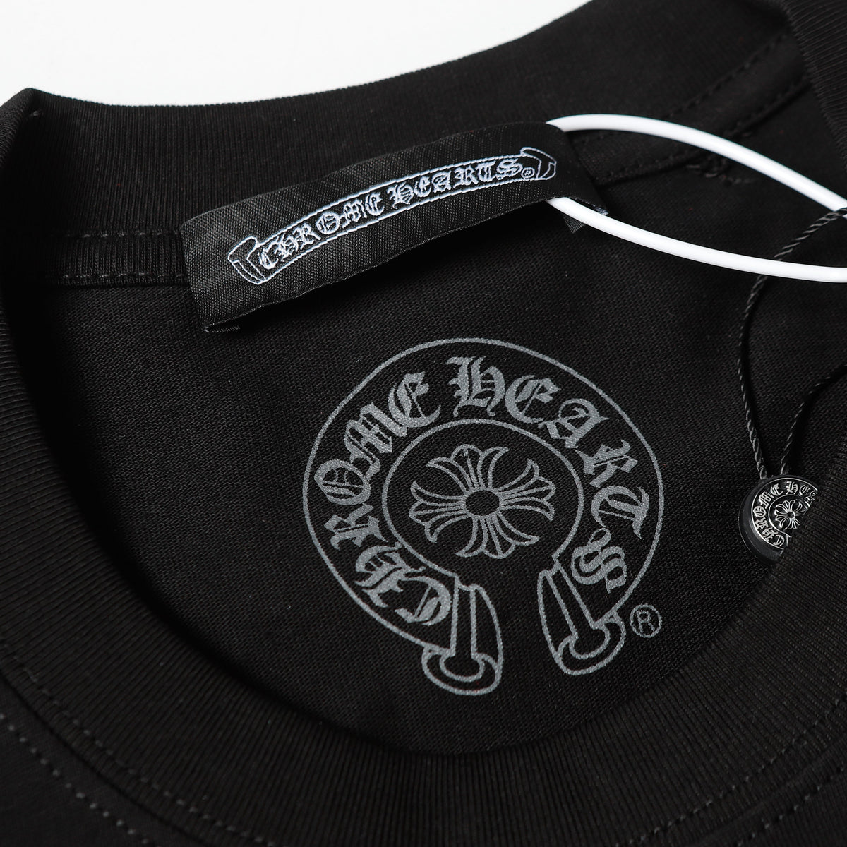 Chrome Hearts Triple Cross Logo Short Sleeve T-shirt 2237