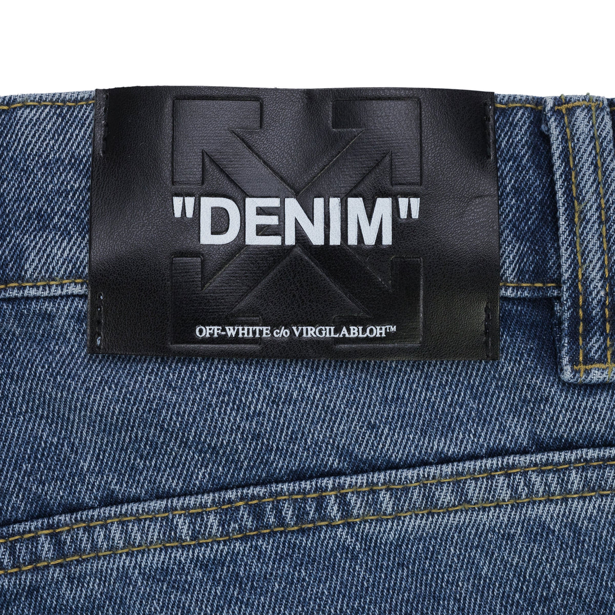 Med Indigo Spray Diag Jeans