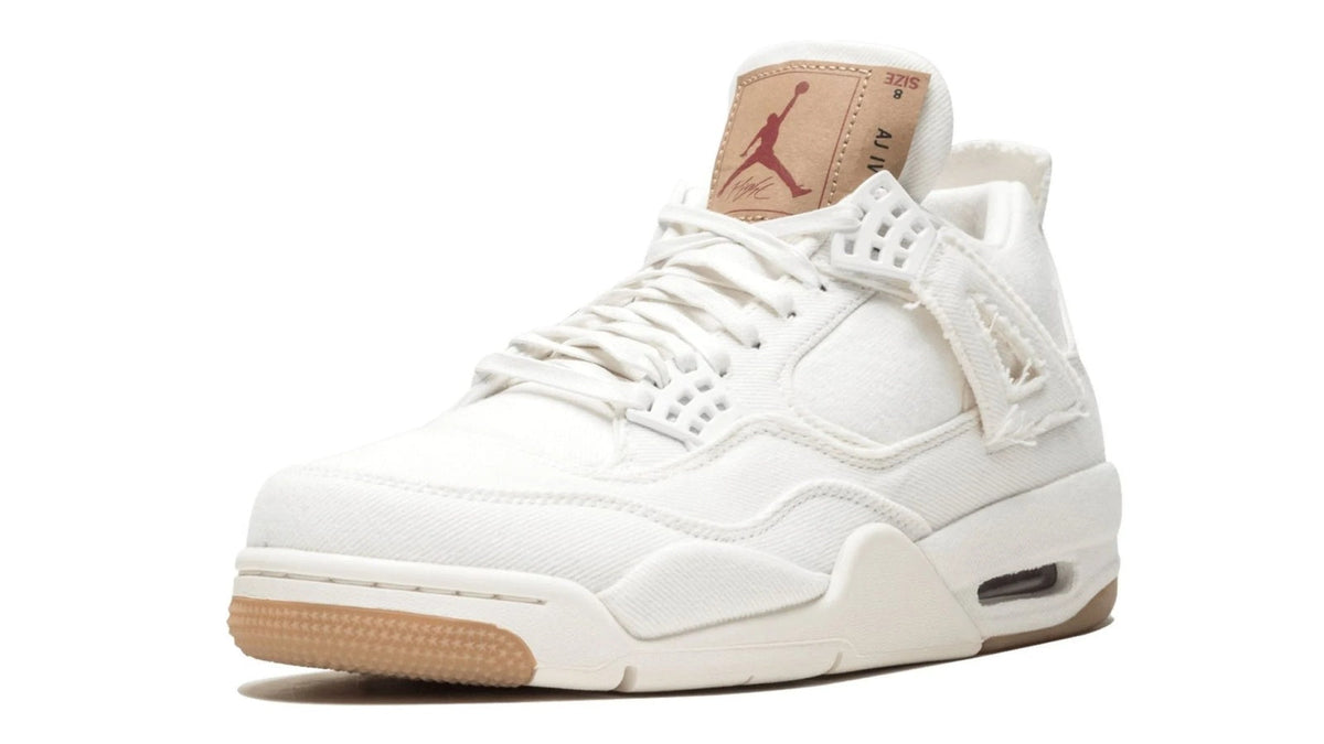 Air Jordan 4 Retro Levis NRG "White Denim" AO2571-100