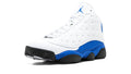 Air Jordan 13 Retro 'Hyper Royal' – Vibrant Blue & White AJ13 with Holographic Eye & Bold Panther Energy
