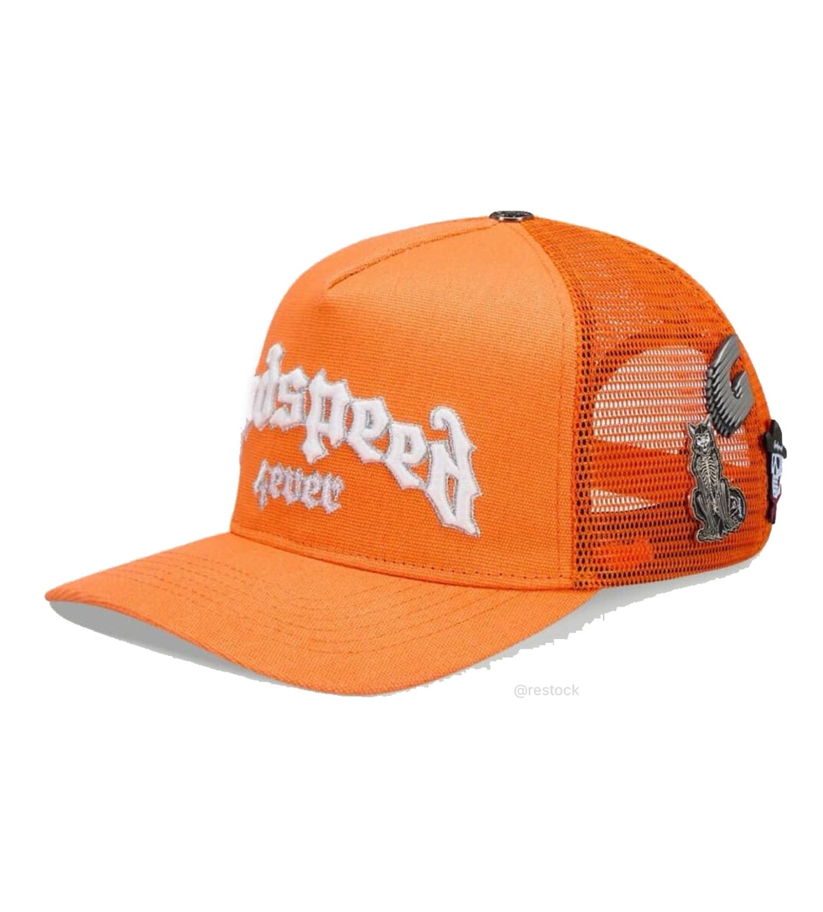 Godspeed Forever Citrus Trucker Hat Orange