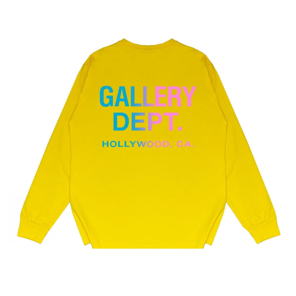 Gallery Dept Long Sleeved Shirt Fashion Brand Long Sleeve Long-Sleeved T-shirt Blouse