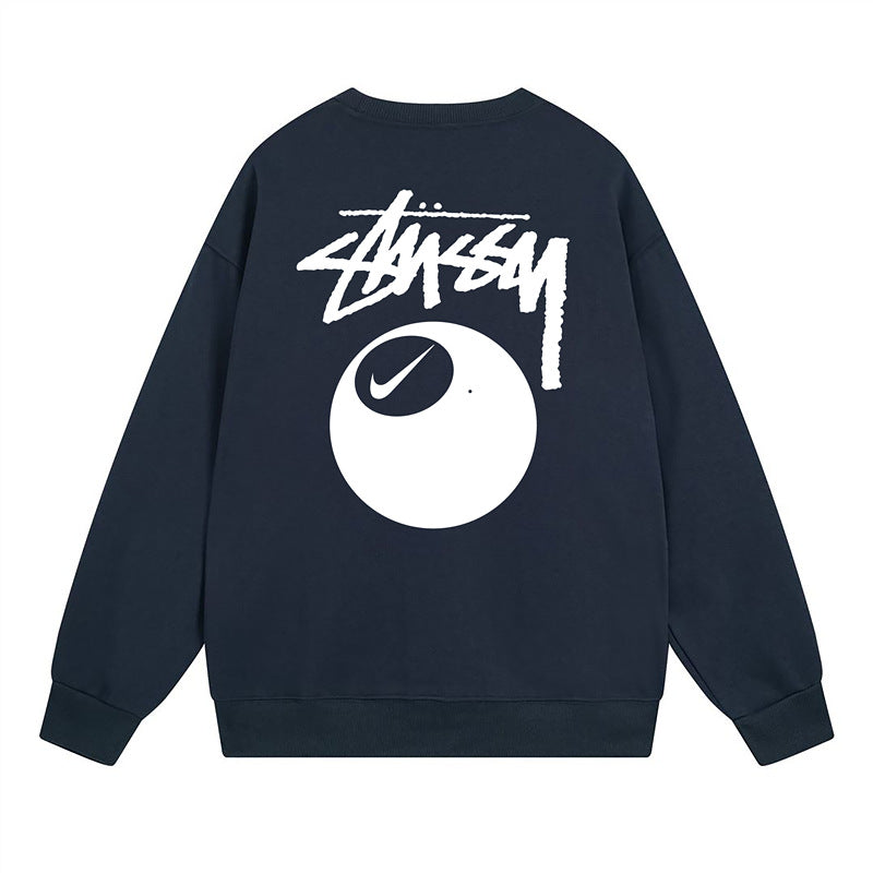 Stussy Sweatshirts Crew Neck Fleece Sweater