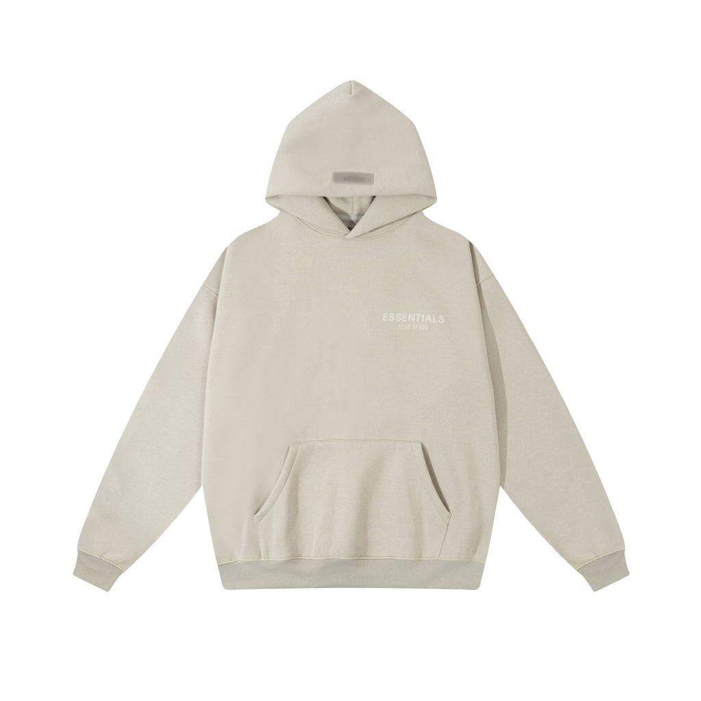Fear Of God Essentials Flocked Small Letter Pullover Hoodie Unisex