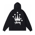 Stussy Hoodie Fall/Winter Fleece Hooded Sweater