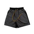 Rhude Grey Color Block Nylon Shorts