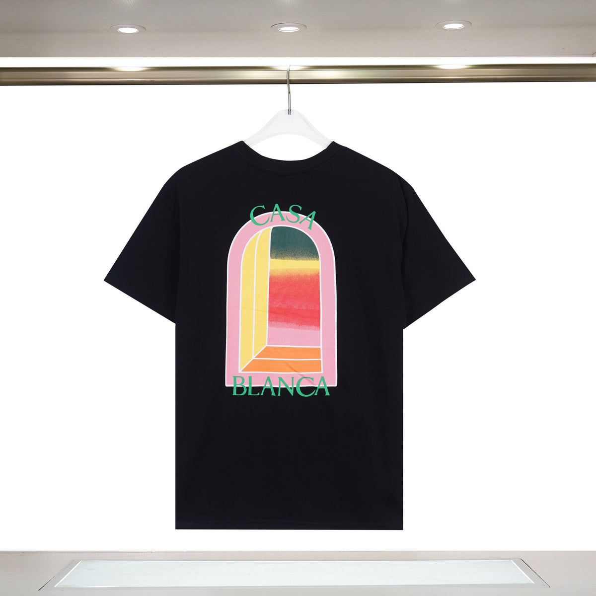 Casablanca Art Print Loose Unisex Short Sleeve Graphic T-Shirt