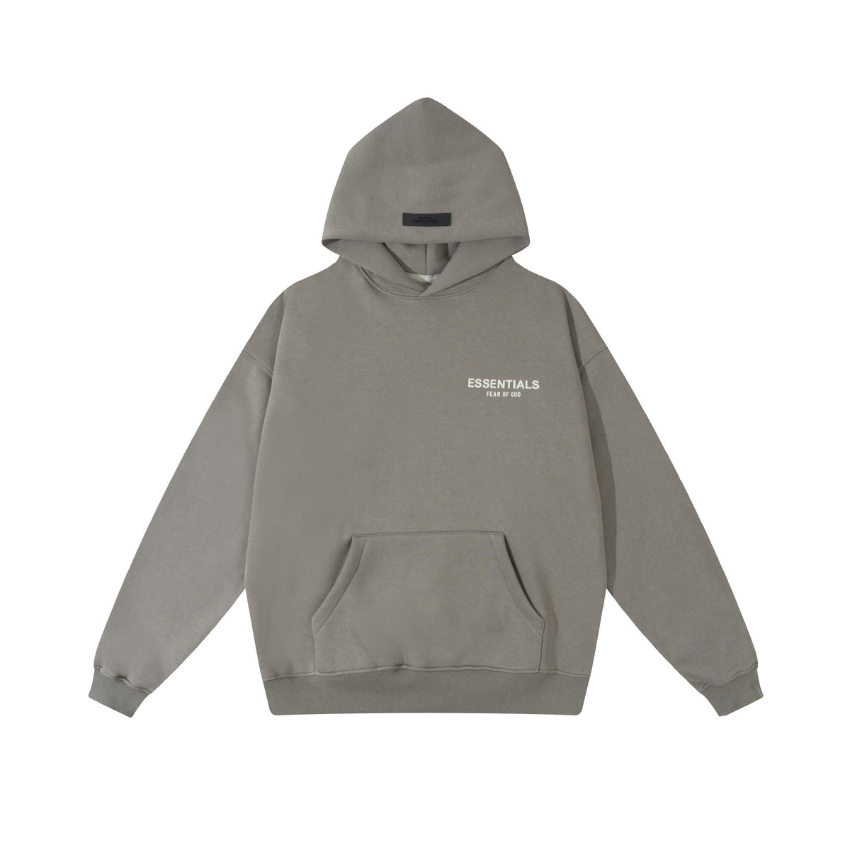 Fear Of God Essentials Flocked Small Letter Pullover Hoodie Unisex