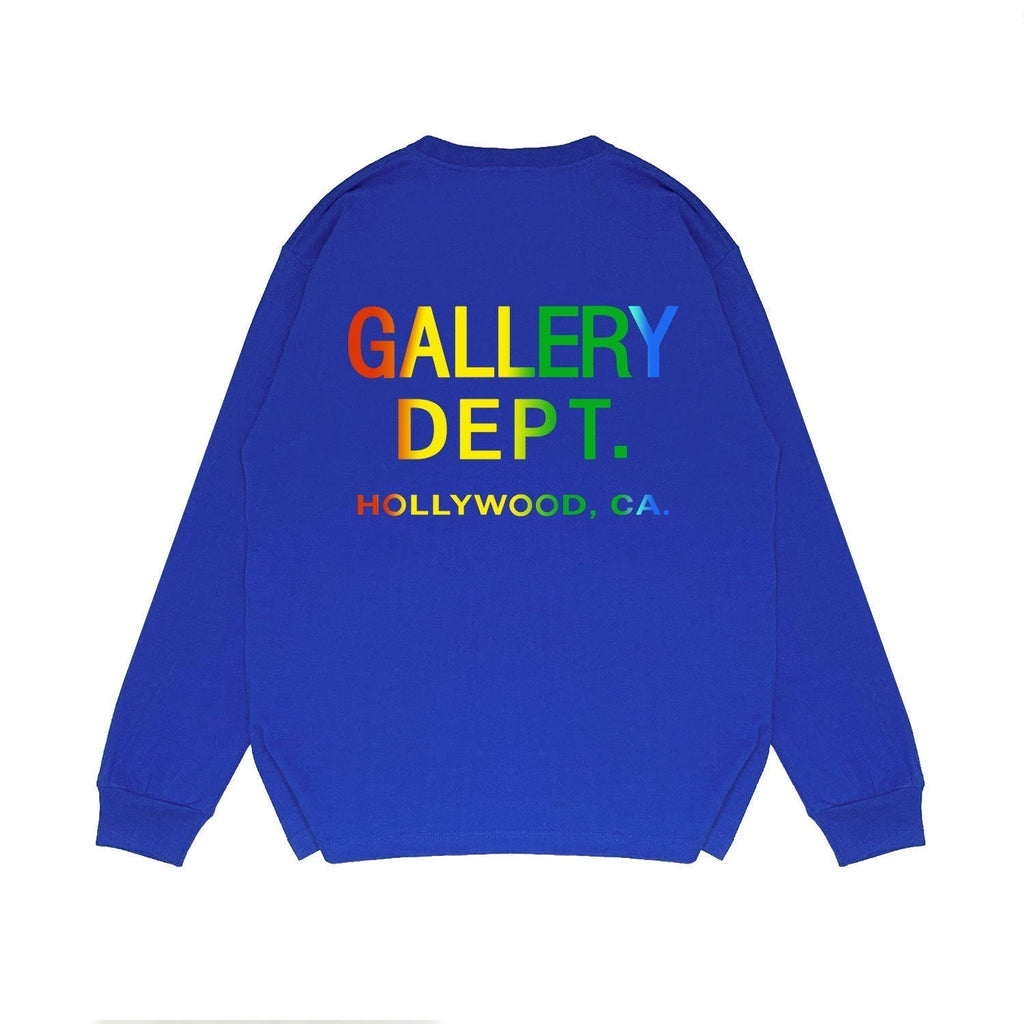 Gallery Dept Long Sleeved Shirt Fashion Brand Long Sleeve Long-Sleeved T-shirt Blouse