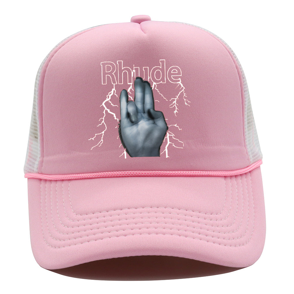 Rhude Hat Street Mesh Baseball Cap