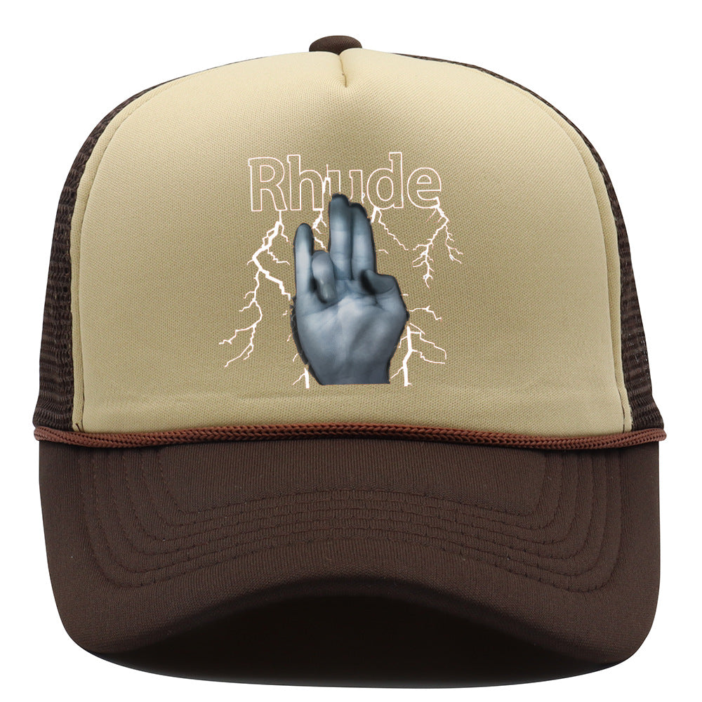 Rhude Hat Street Mesh Baseball Cap