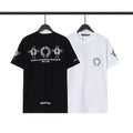 Chrome Heart T Shirts Chrome Hearts Cross Sanskrit Print Short Sleeve Crew Neck T-Shirt