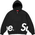Supreme Big Logo Zip-Up Hoodie – Black
