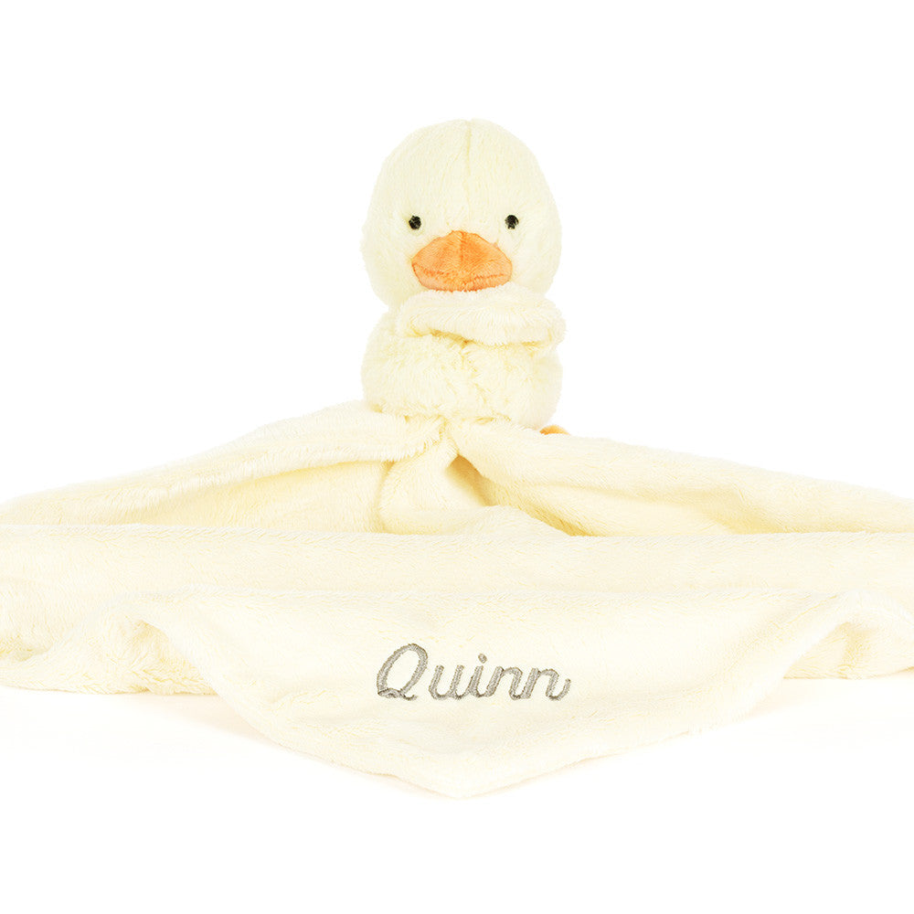 Personalized Bashful Duckling Soother