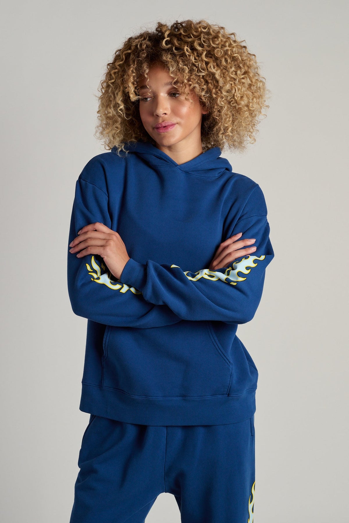 Pryce Hoodie With Flames