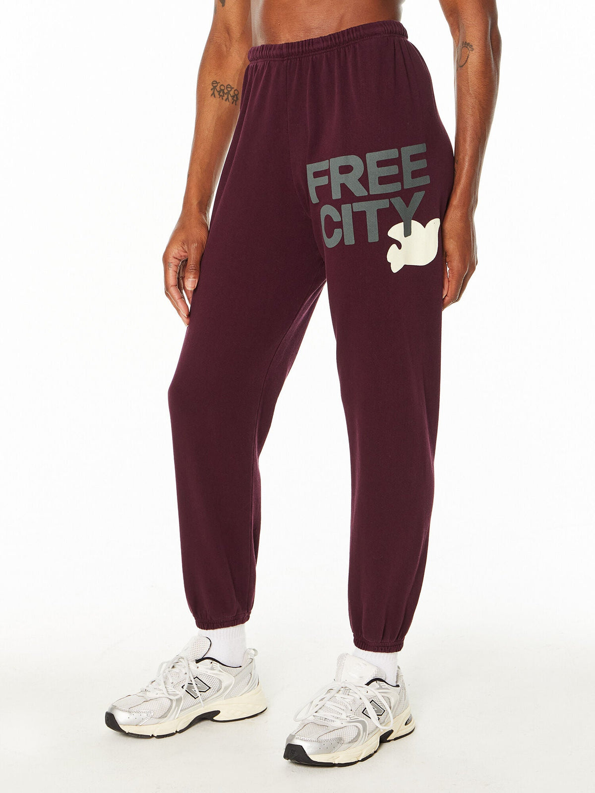 Large Sweatpant Eggplant