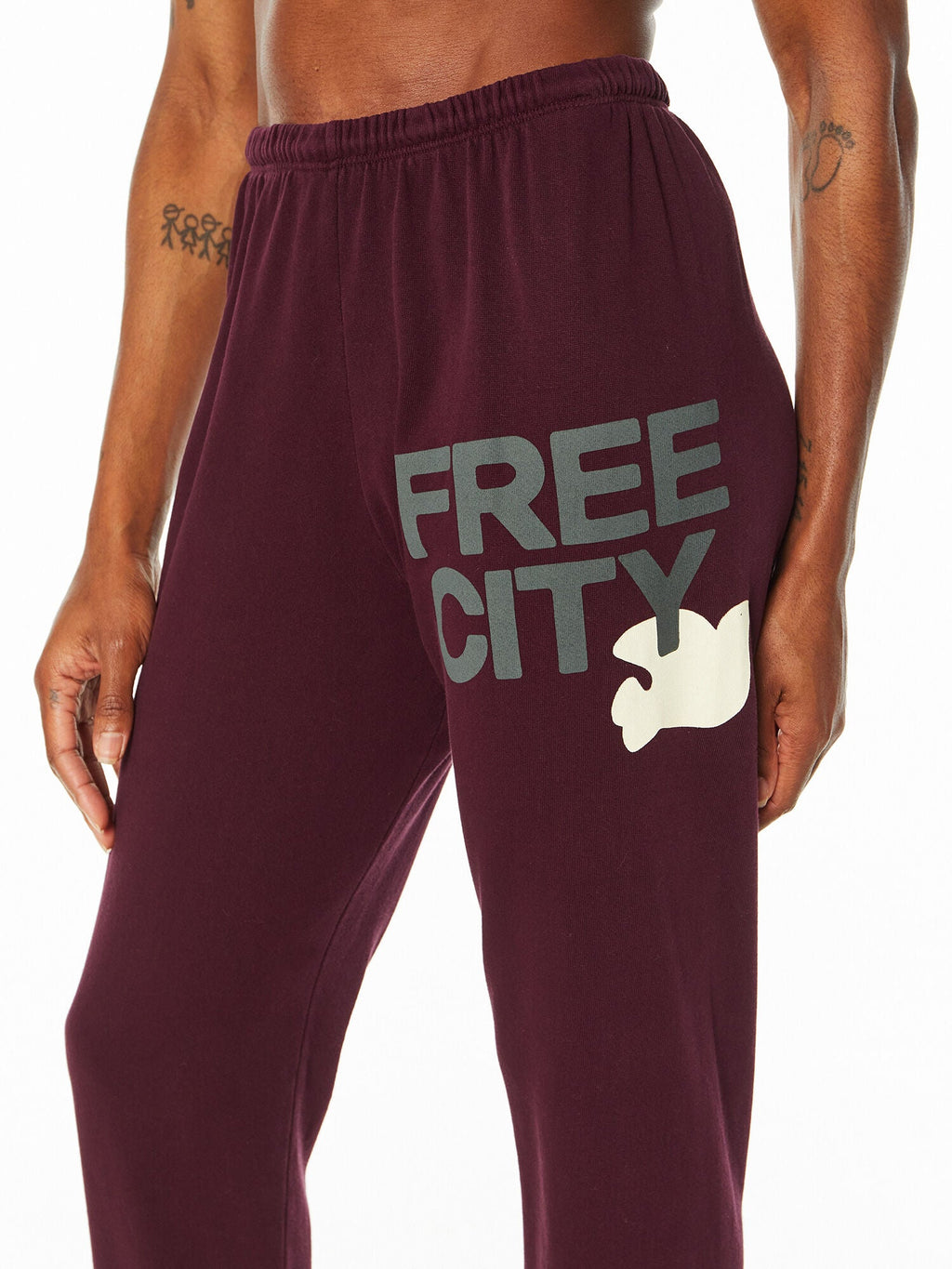 Large Sweatpant Eggplant