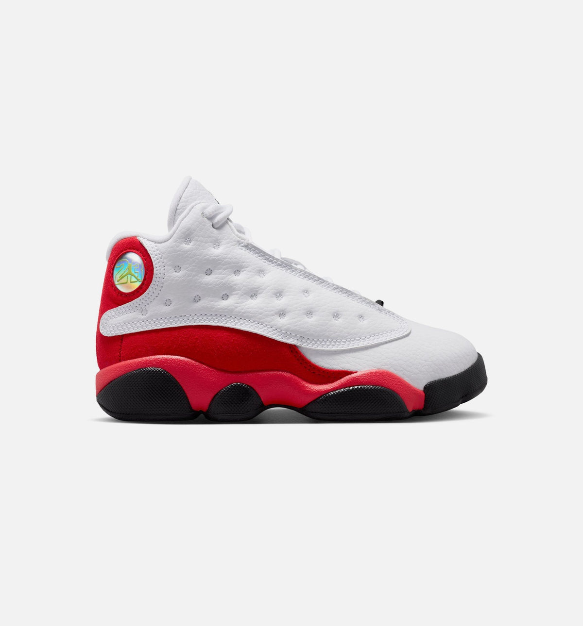Air Jordan 13 Retro White and University Red | Preschool Lifestyle Shoe | White/Black/True Red
