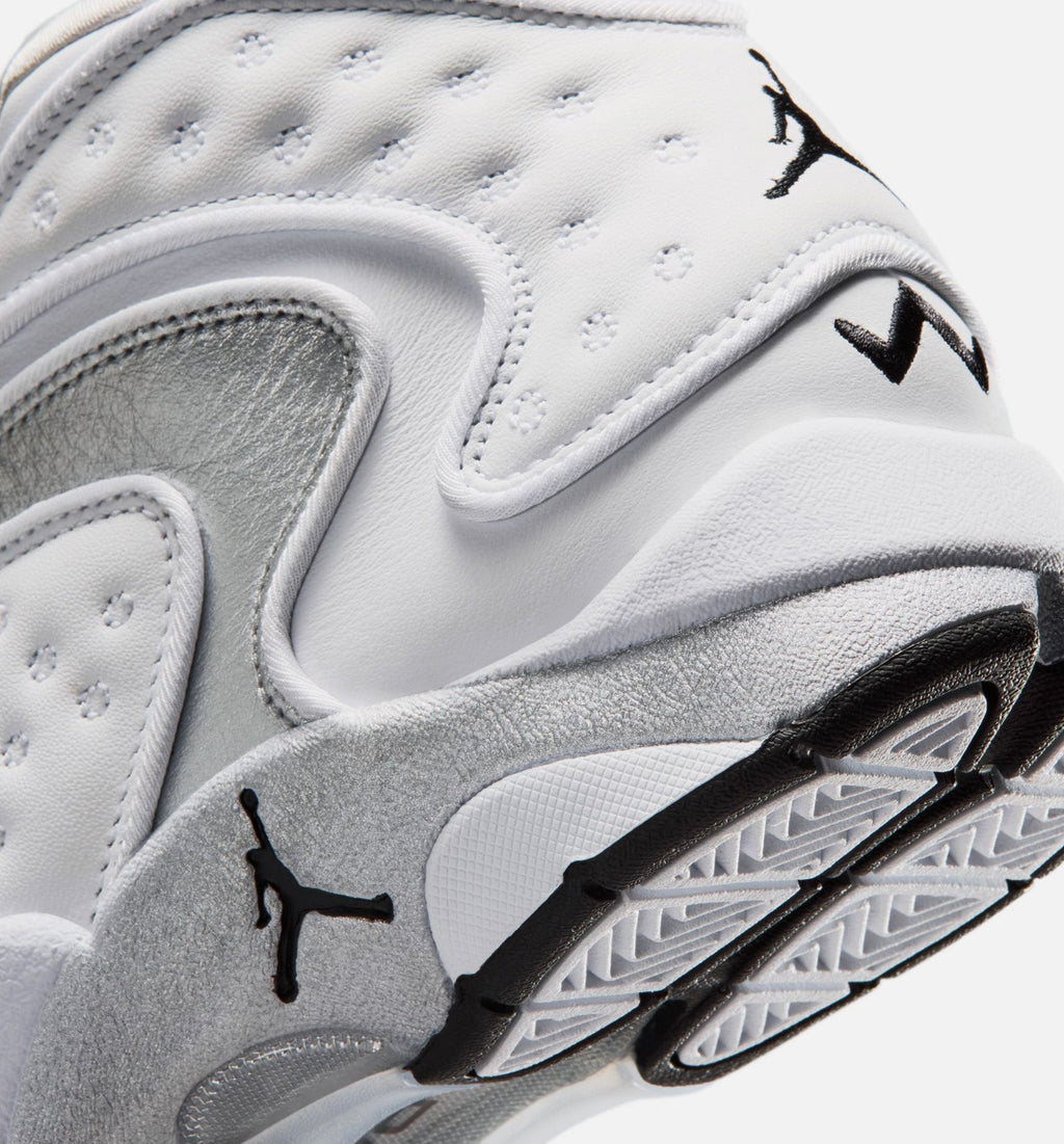 Air Jordan OG Women's Lifestyle Shoe - White/Black/Metallic Silver