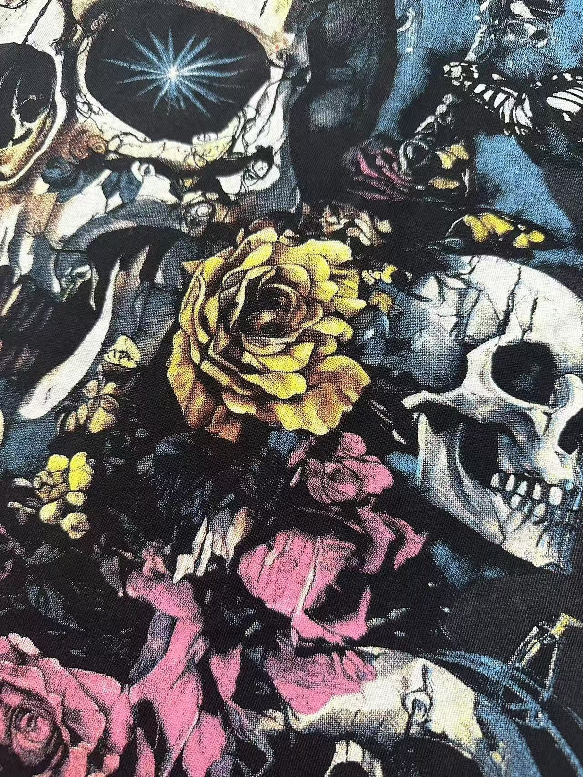 Godspeed Skull & Rose Graphic T-Shirt
