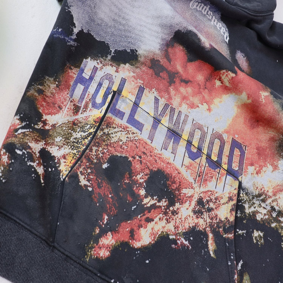 Godspeed Hollywood Hills Fire Graphic Hoodie