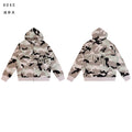 Godspeed Camouflage Gothic Letter Zip Hoodie