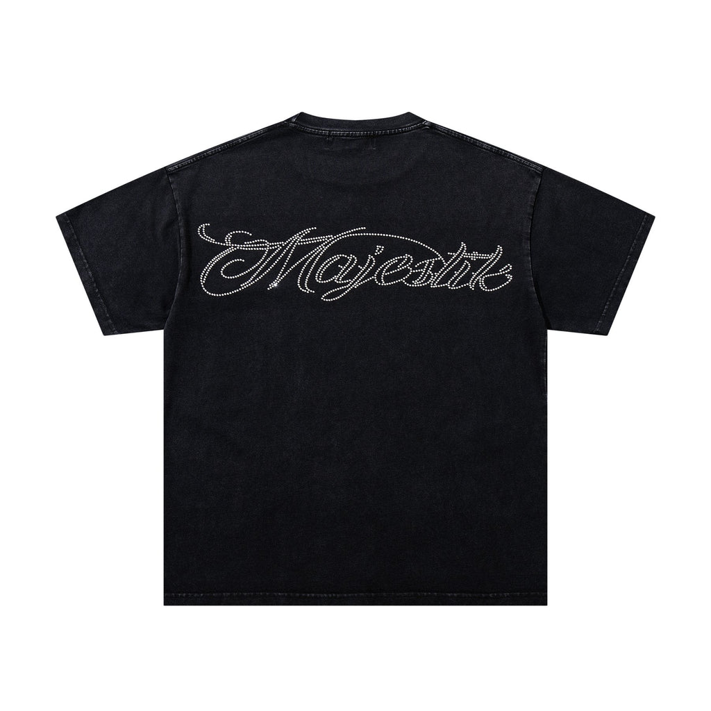 MAJESTIK Bulldog Graphic Short-Sleeve T-Shirt