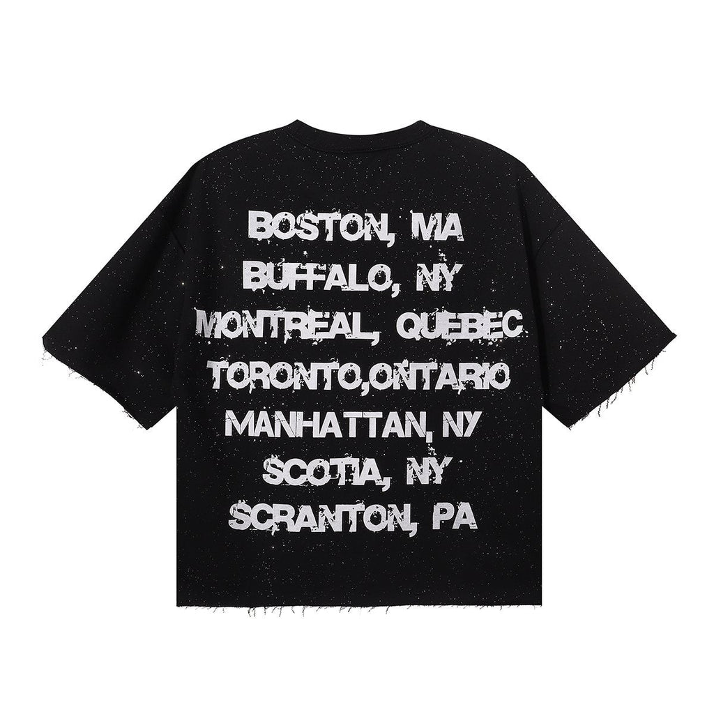 BKYS Revival No Discipline Rhinestone Graphic T-Shirt