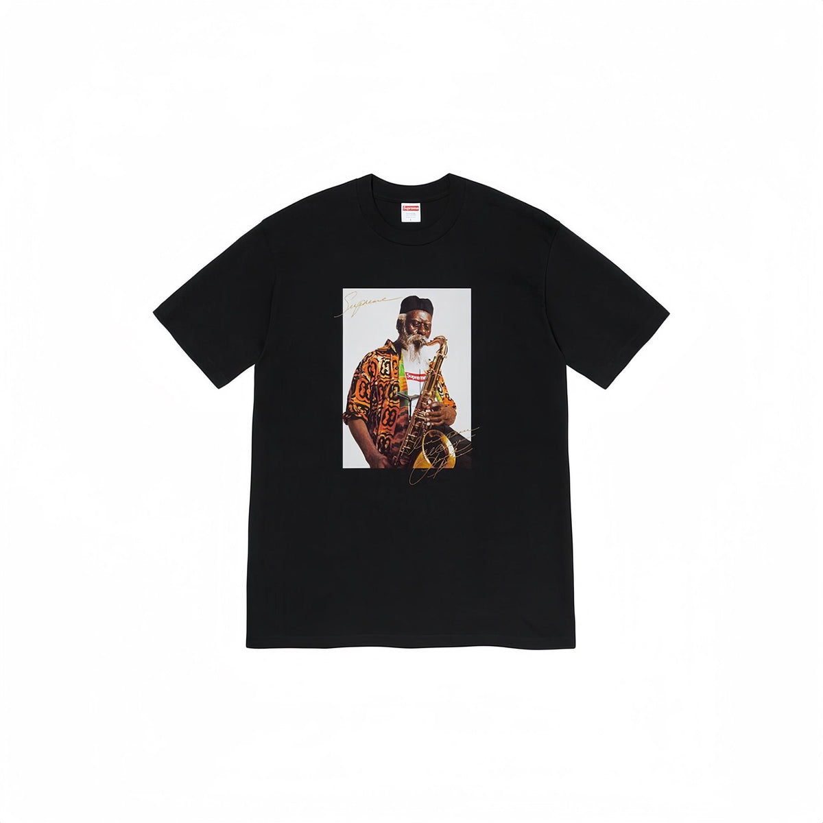 Supreme Pharoah Sanders Saxophone Graphic T-Shirt