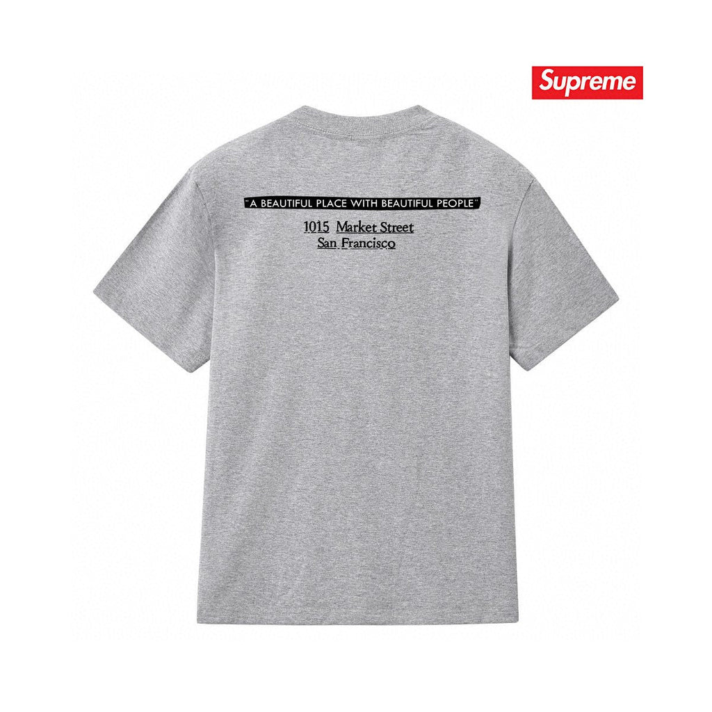 Supreme Address Graphic Short-Sleeve T-Shirt