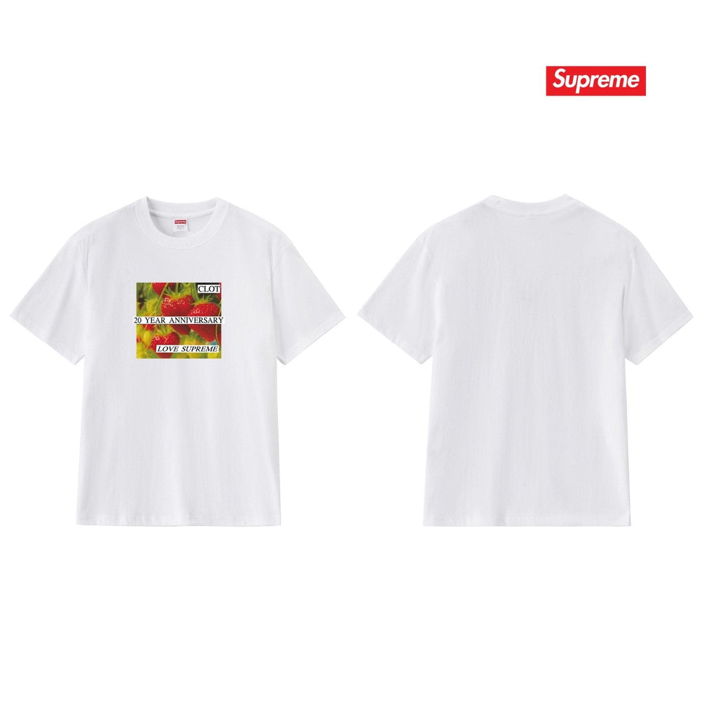 Supreme Floral Anniversary Graphic T-Shirt