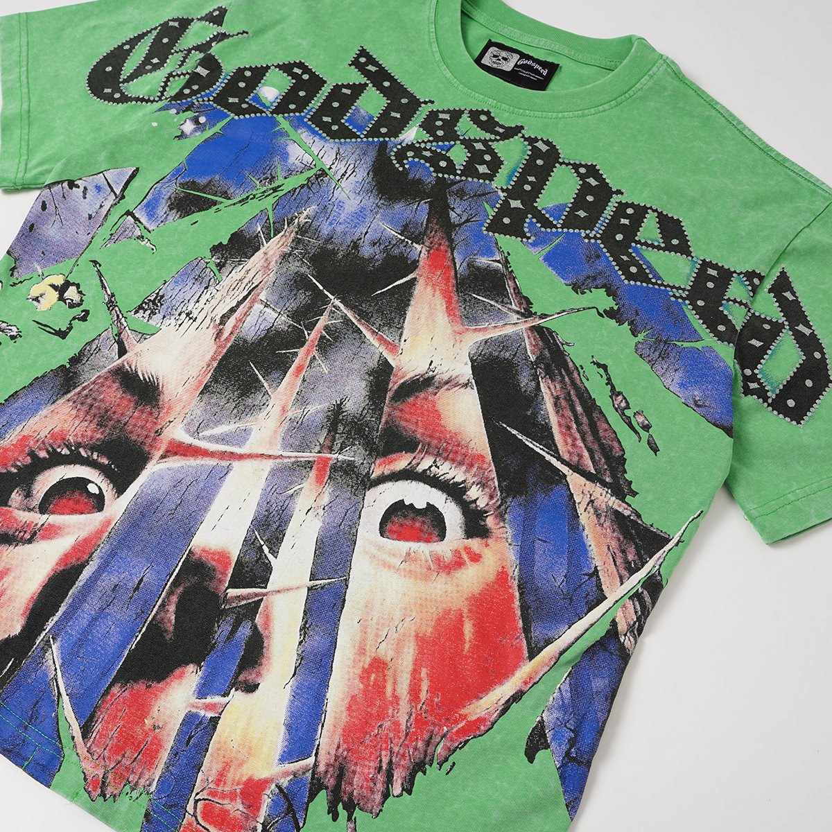 Godspeed Abstract Face Graphic T-Shirt