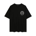 Chrome Hearts Horseshoe Floral Graphic T-Shirt